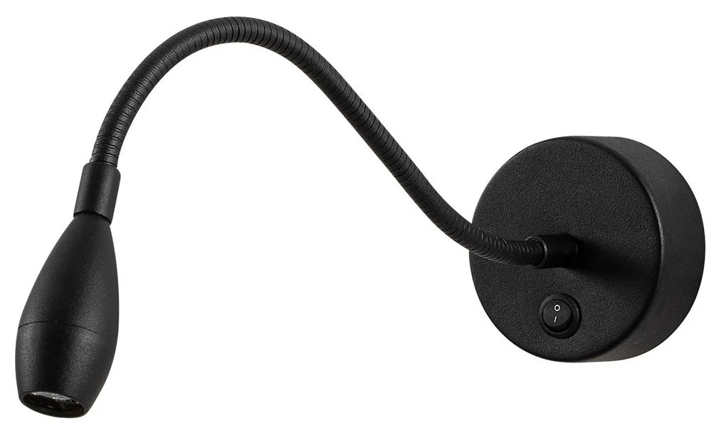 Candeeiro de Parede Reading – Preto – 8 x 38 cm