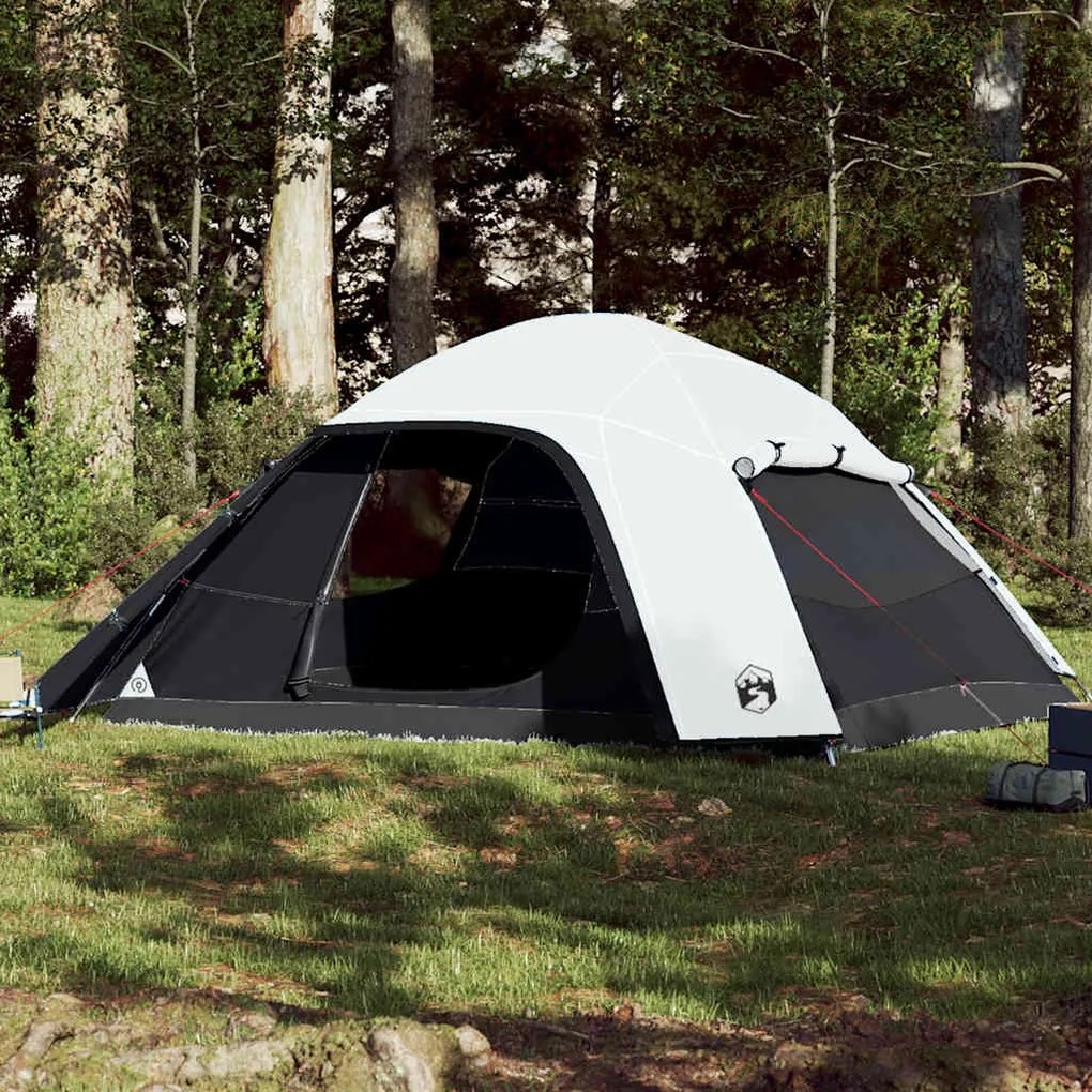 Tenda familiar cúpula p/ 6 pessoas opaca impermeável branco