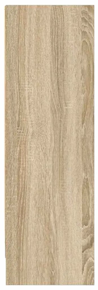 Estante 80x24x75 cm contraplacado carvalho sonoma