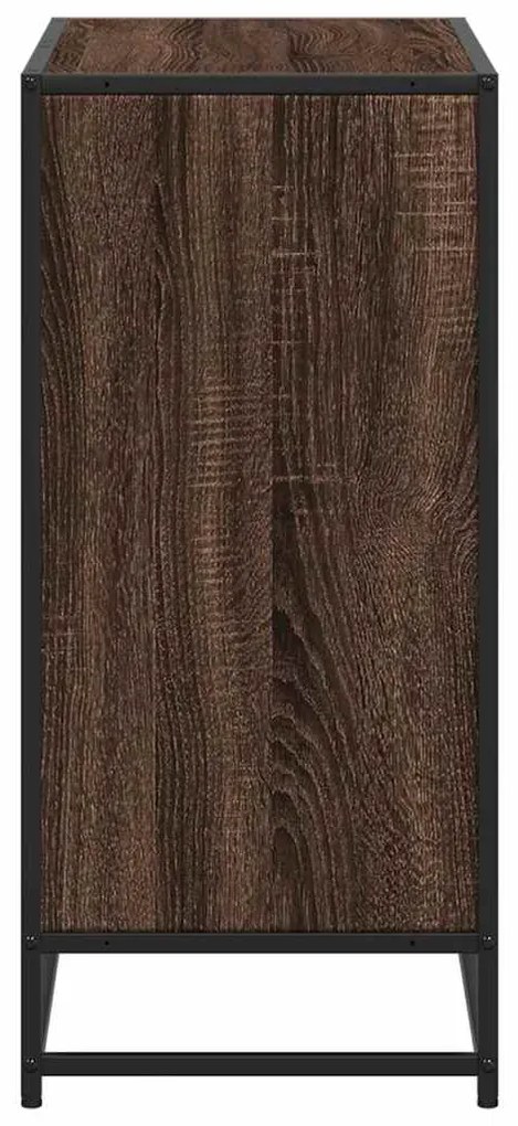 Estante 80,5x35x76 cm derivados de madeira carvalho castanho