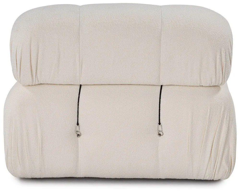 Sofá 1 Lugar Bubble – Branco – 95x95x75 cm