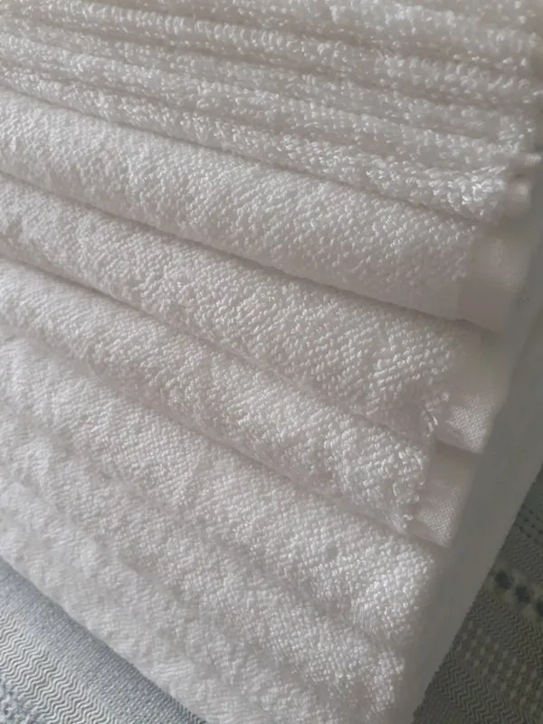 550 gr./m2 Toalhas 100% algodão - Toalhas para hotel, spa, estética: 1 Toalha 30x50 cm