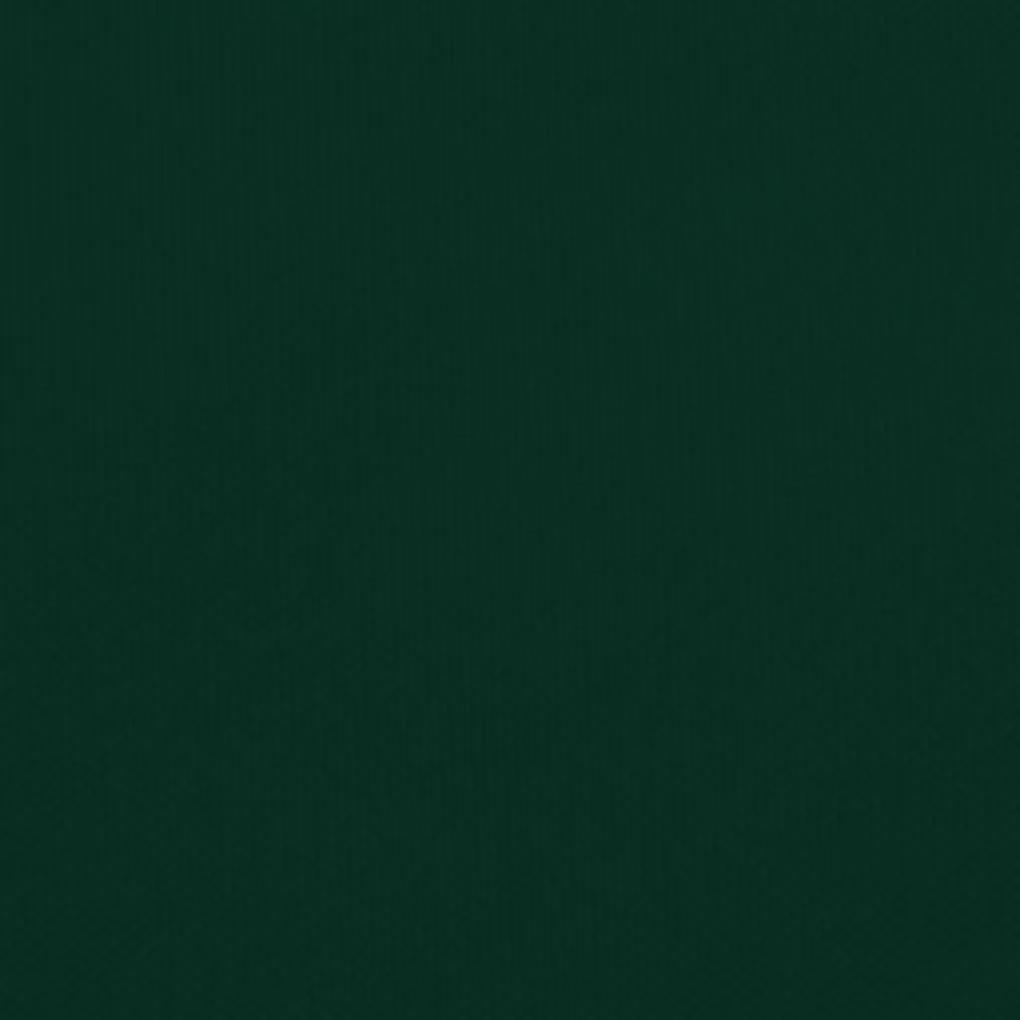 Para-sol estilo vela tecido oxford retangular 3x6m verde-escuro