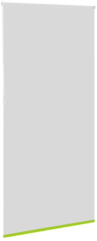 Persiana de enrolar 100x210 cm largura tecido 95,7 cm poliéster
