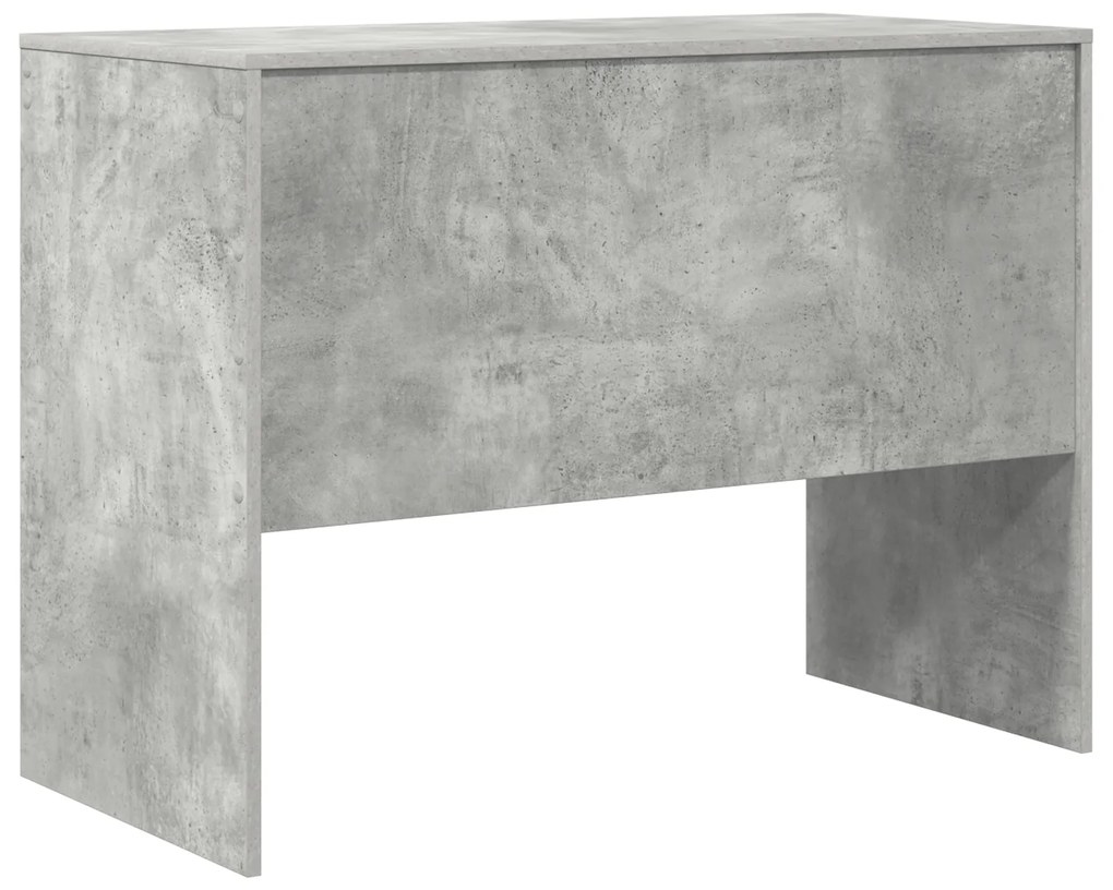 Escrivaninha Cinza-Concreto MDF 100 x 50 x 76 cm Escrivaninha
