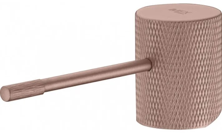 Torneira de cano alto cinza mate e champanhe para lavatórios Line