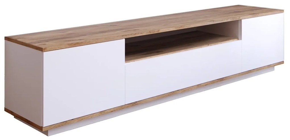 Móvel TV FR7 – Pinho Atlântico Branco – 180x44,6x44,5 cm