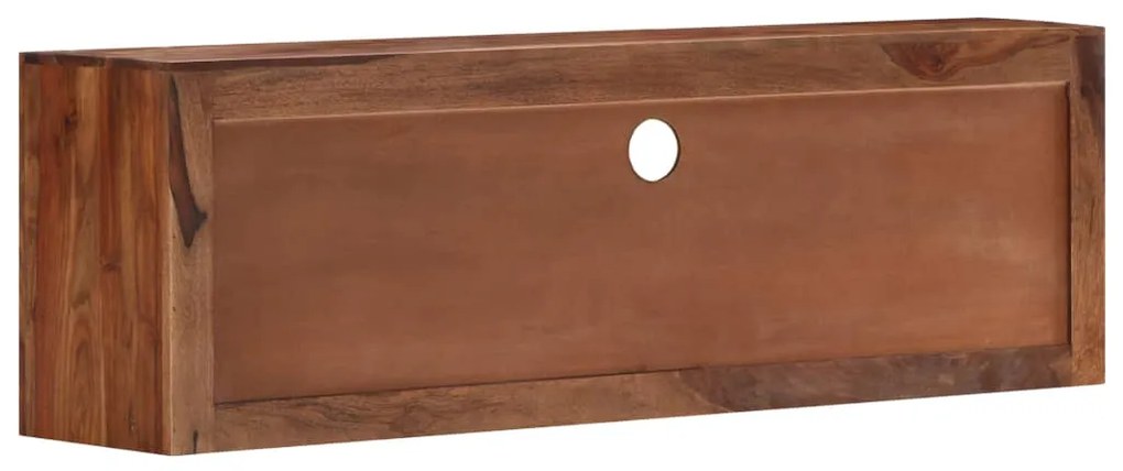 Móvel de TV 120x30x40 cm madeira acácia maciça