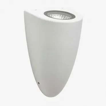 Aplique De Parede Para Exterior Em Alumínio Seattle Branco - Sklum