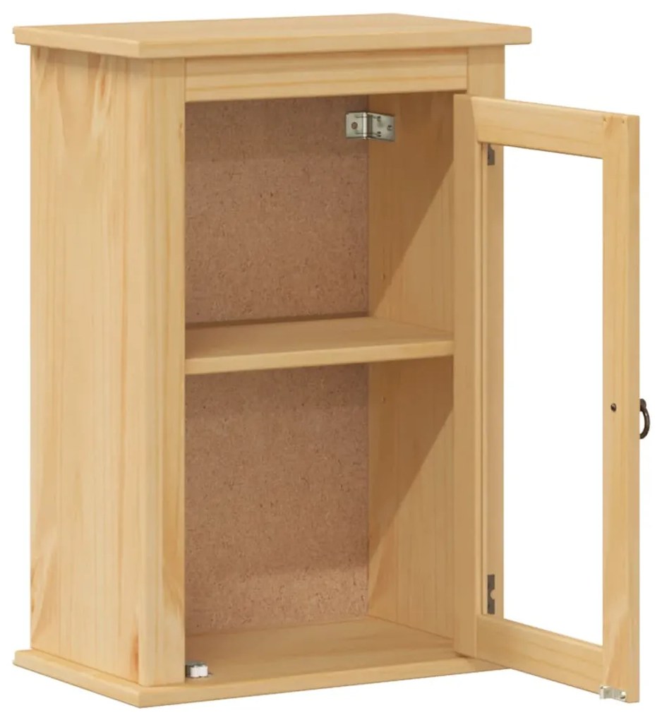 Móvel de WC para parede Corona 45x27x64,5 cm pinho maciço