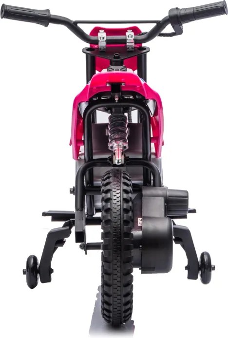 Mota eletrica bateria 12V para Crianças HONDA CFR450R Rosa