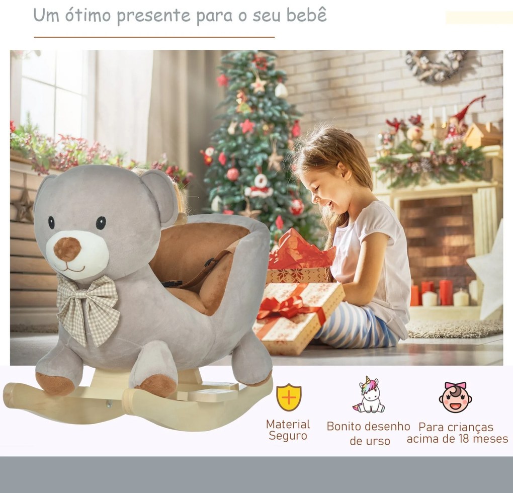 Baloiço de Urso infantil