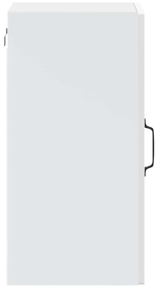 Armário de parede de cozinha com porta de vidro Porto branco
