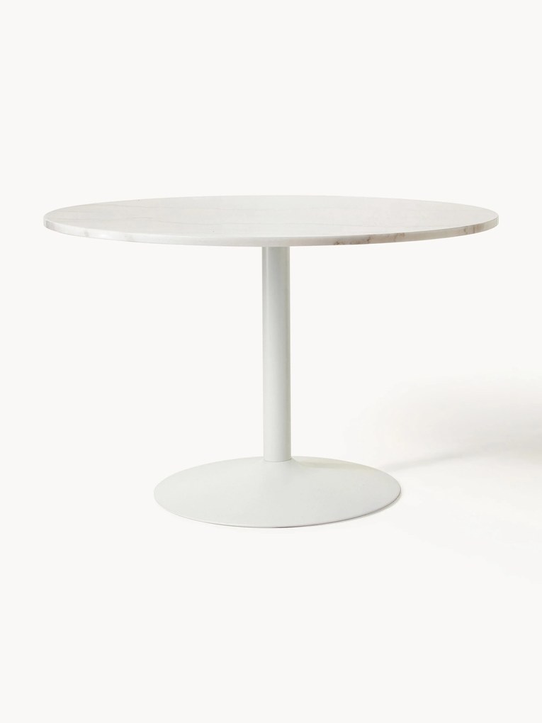 Mesa de jantar oval em mármore Miley, 120 x 90 cm