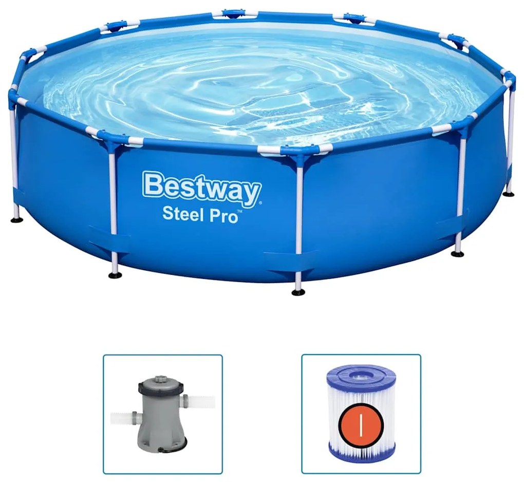Piscina Steel Pro 305x76 cm