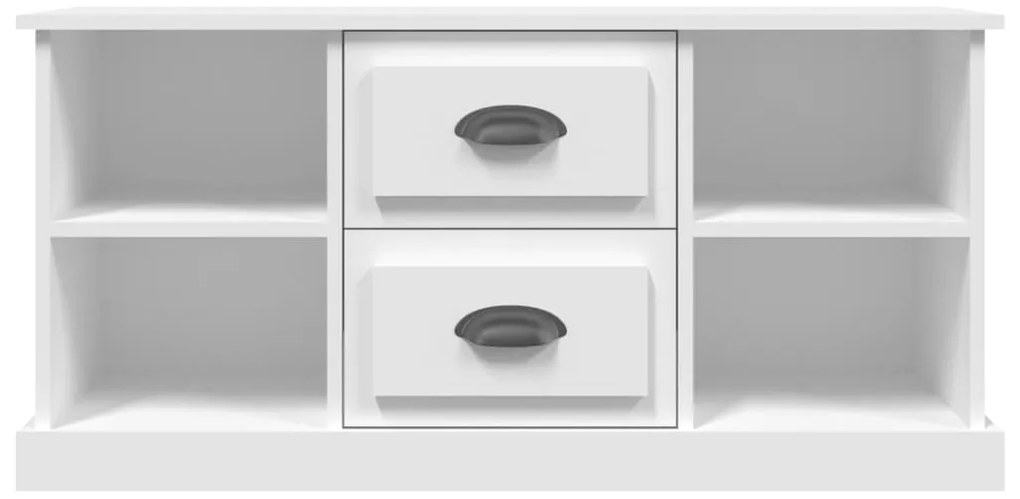 Móvel de TV 99,5x35,5x48 cm derivados de madeira branco