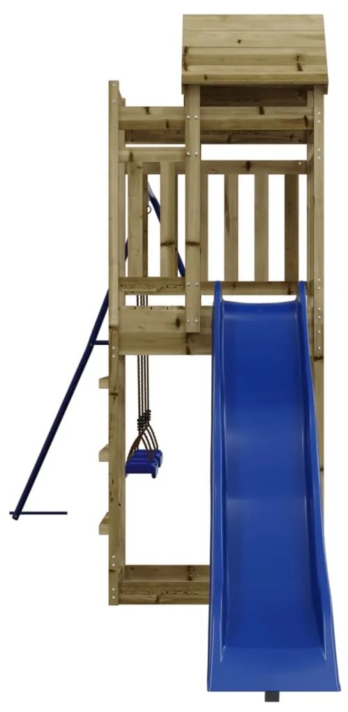 Conjunto de brincar para exterior madeira de pinho impregnada