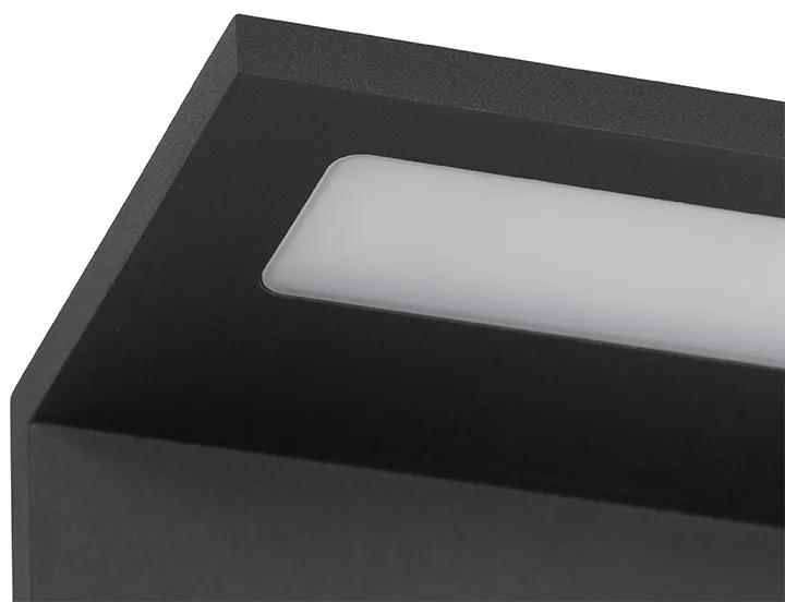 Aplique exterior cinzento LED sensor movimento IP54 - HARVEY Moderno