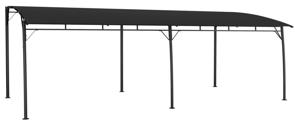 vidaXL Toldo para-sol de jardim 6x3x2,55 m antracite