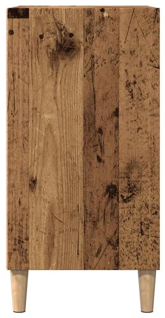 Aparador 57x35x75 cm derivados de madeira madeira velha