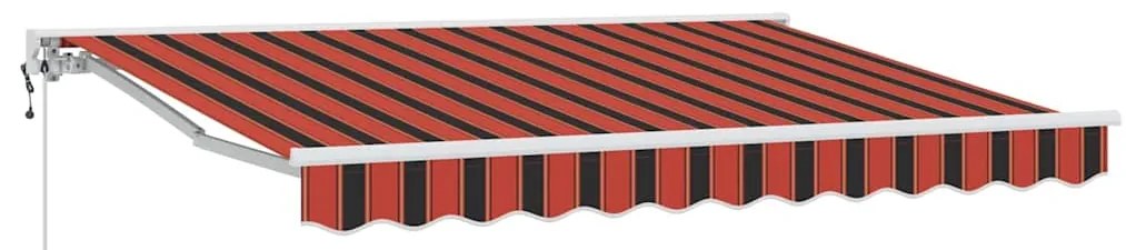 Toldo Retrátil Manual Azul Marinho 250x200 cm Poliéster