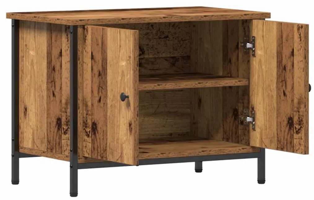 Suporte para TV Old Wood da Madeira velha 60 x 35 x 45 cm Durável