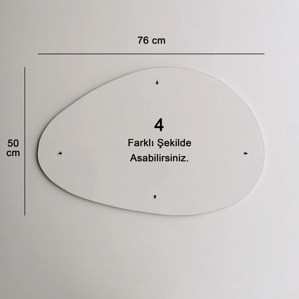 Espelho Porto – Branco – 76 cm x 50 cm