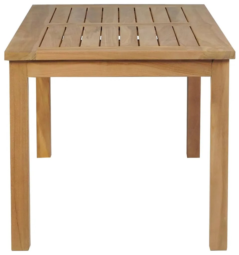 Mesa de centro em teca 90x50x45 cm