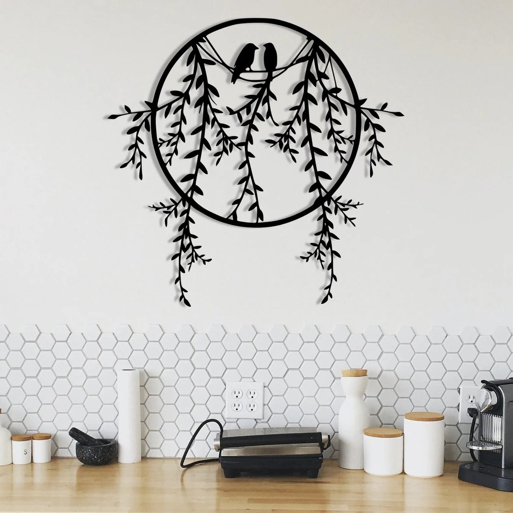 Acessório Decorativo de Parede Sirayet – Preto – 45 x 44 cm