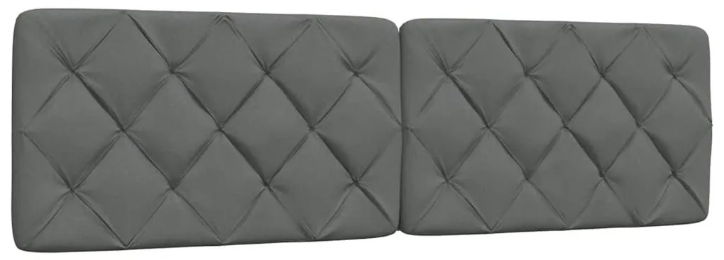 Estrutura de cama com LED sem colchão 180x200 cm tecido