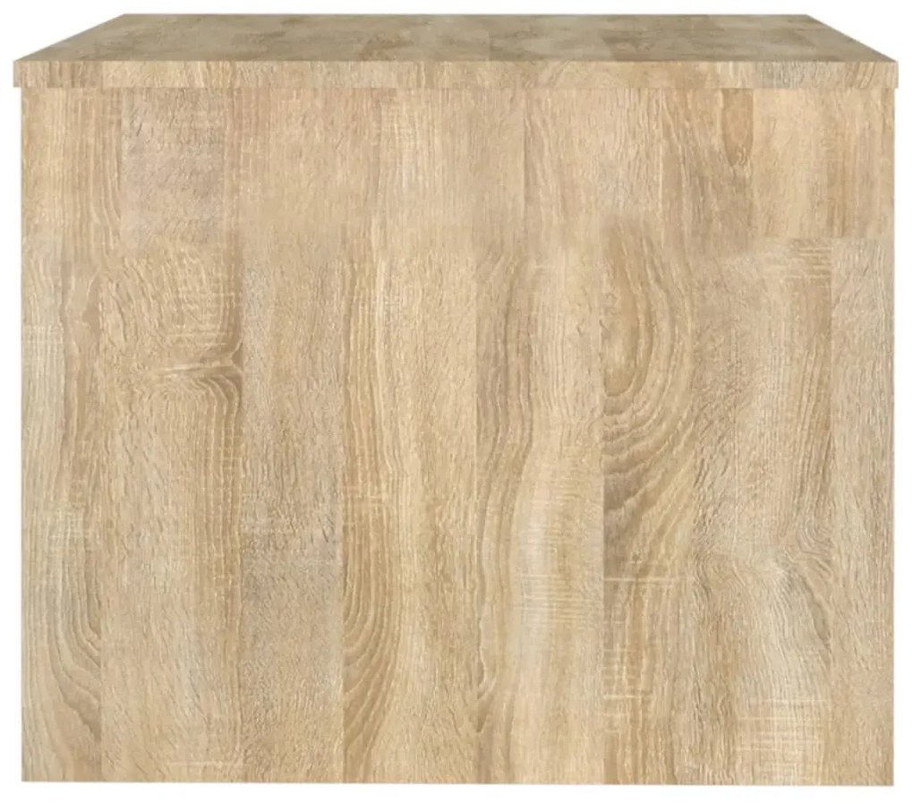 Mesa de centro 80x50x40 cm derivados madeira carvalho sonoma