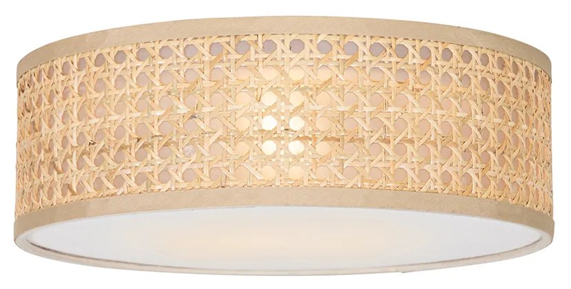 Candeeiro de teto oriental em vime 30 cm - Tromma