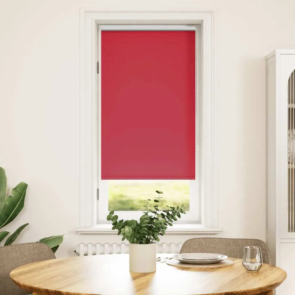 Estore de rolo 60 x 120 cm, Vermelho