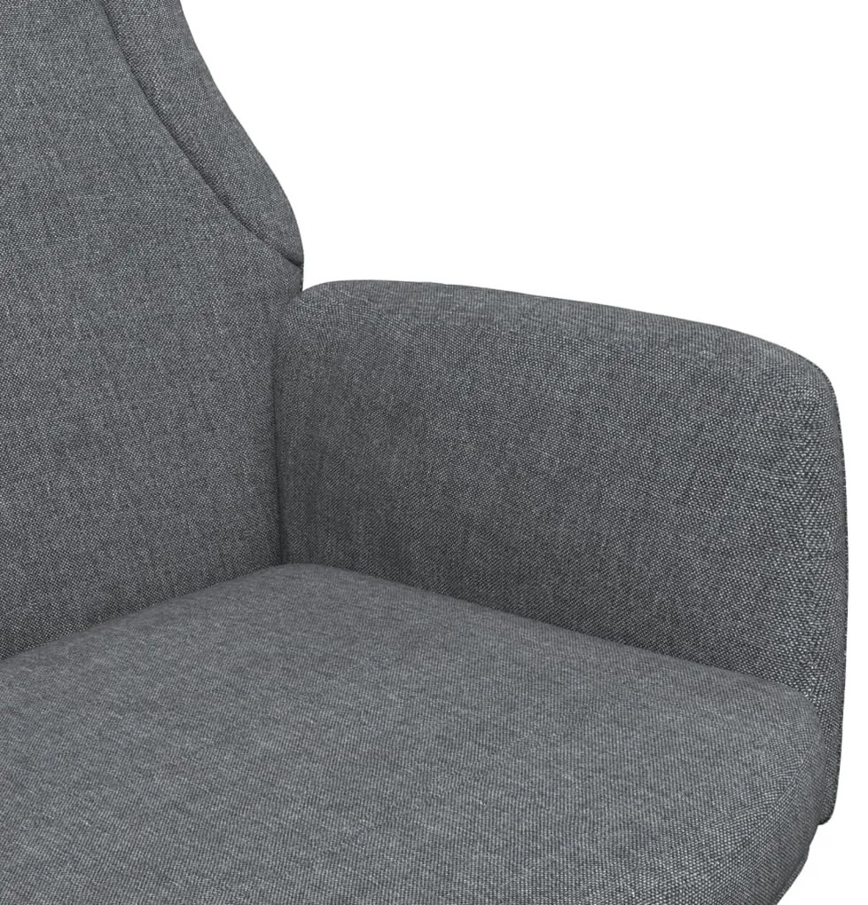 Poltrona Kalani WingBack em Tecido - Cinzento-Escuro - Design Nórdico