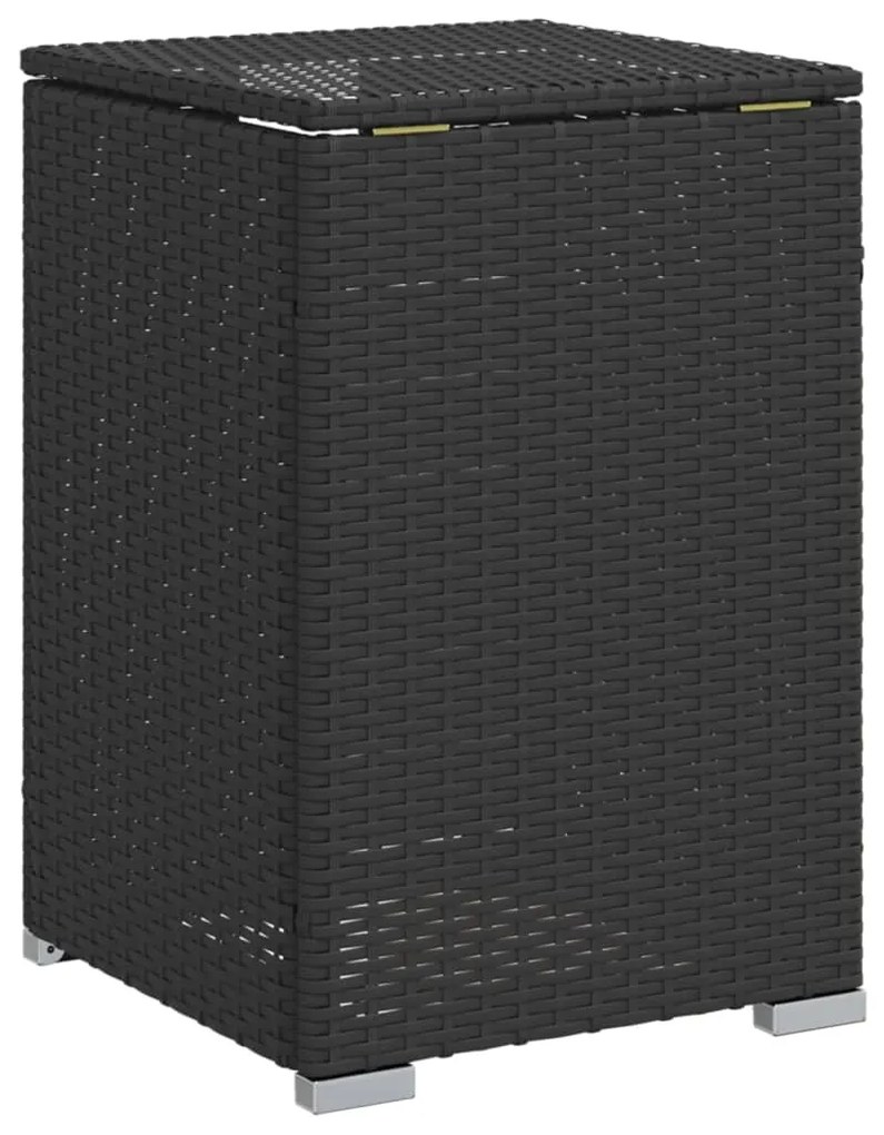 Cobertura para botija de gás 40x40x60 cm vime PE preto