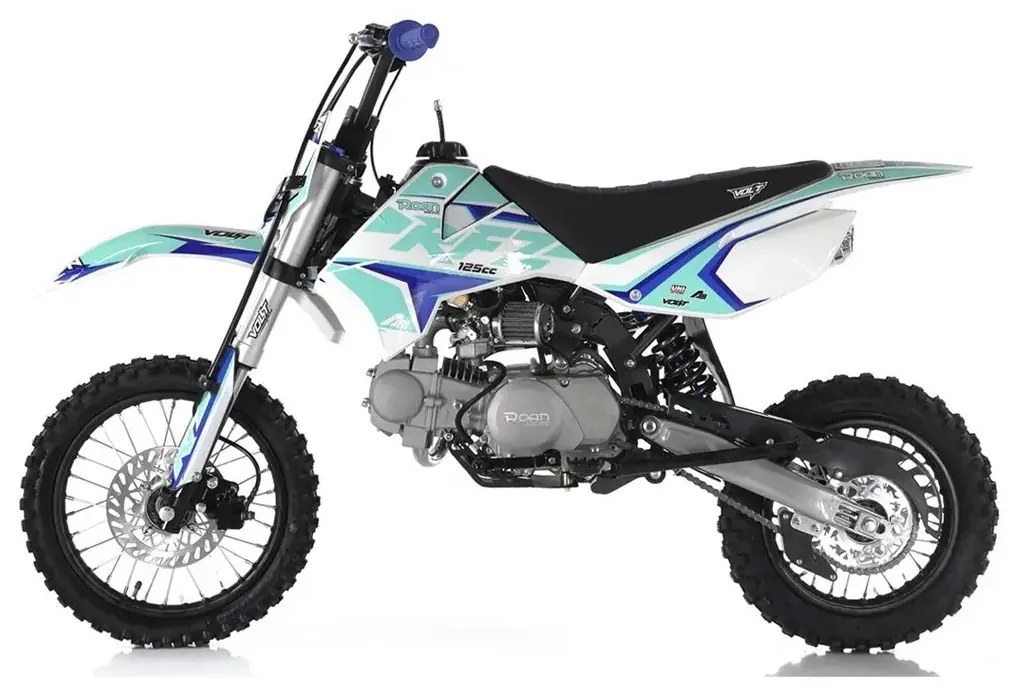 Mota Crianças PIT BIKE 125cc RFZ APOLLO 14/12 (4 VELOCIDADES) Branca