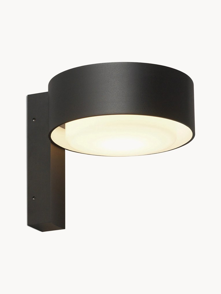 Candeeiro de parede LED para exterior regulável artesanal Plaff-on!