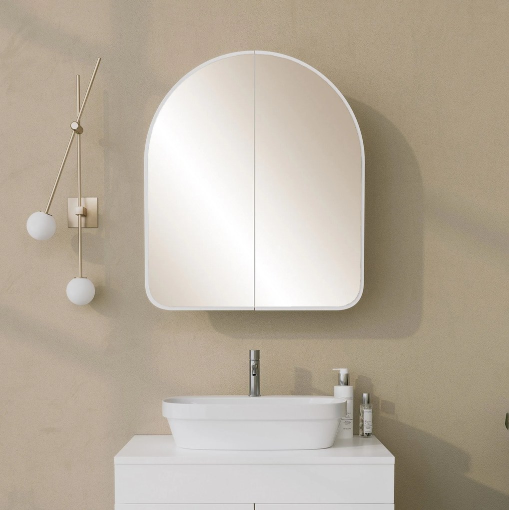 Armário de Casa de Banho Hope – Branco – 12x45x50 cm