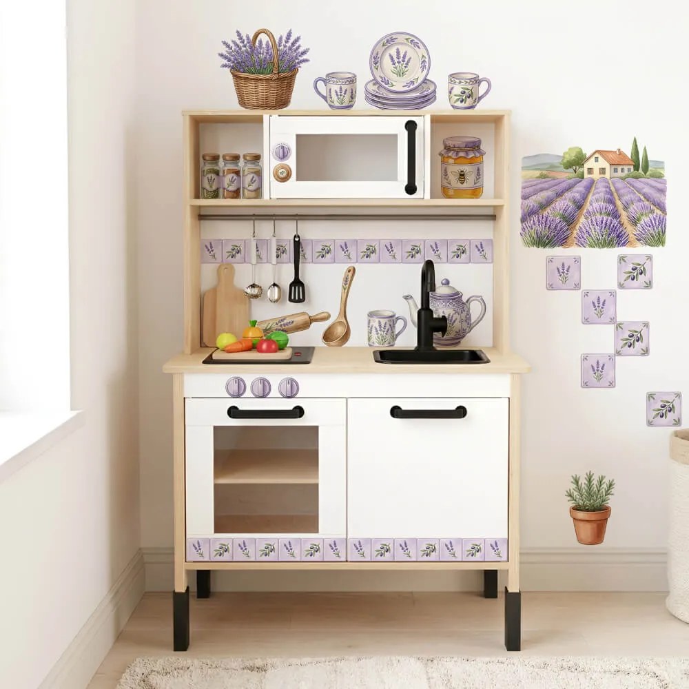 Conjunto decorativo para a cozinha IKEA DUKTIG - Provence