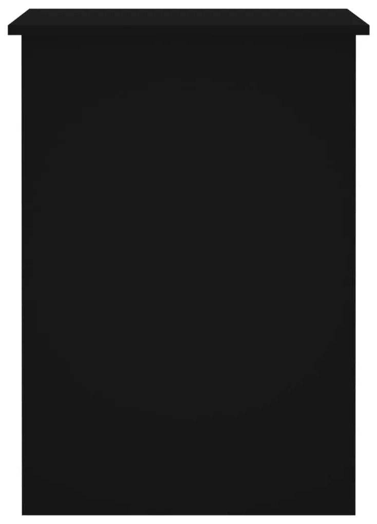 Secretária 100x55x75 cm derivados de madeira preto