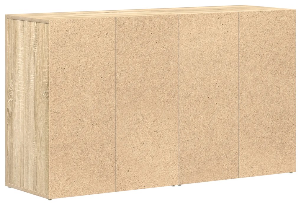 Aparador vidaXL Carvalho Sonoma Madeira engenheirada 120 x 36 x 69 cm