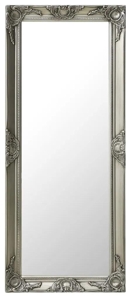 320326 vidaXL Espelho de parede estilo barroco 50x120 cm prateado