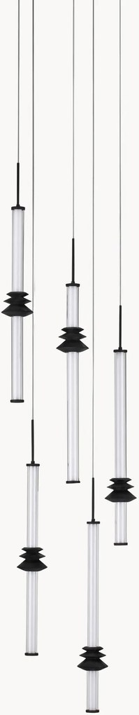 Candeeiro suspenso LED regulável Stalactite