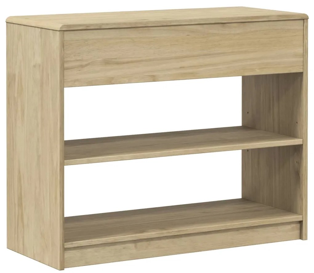 Mesa consola SAUDA 89,5x36,5x73 cm pinho maciço cor carvalho