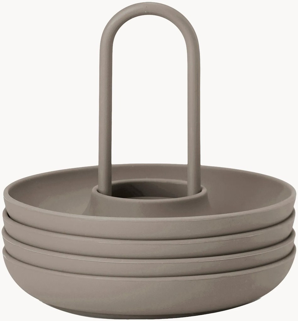 Copos para ovos com suporte Singles, conjunto de 4