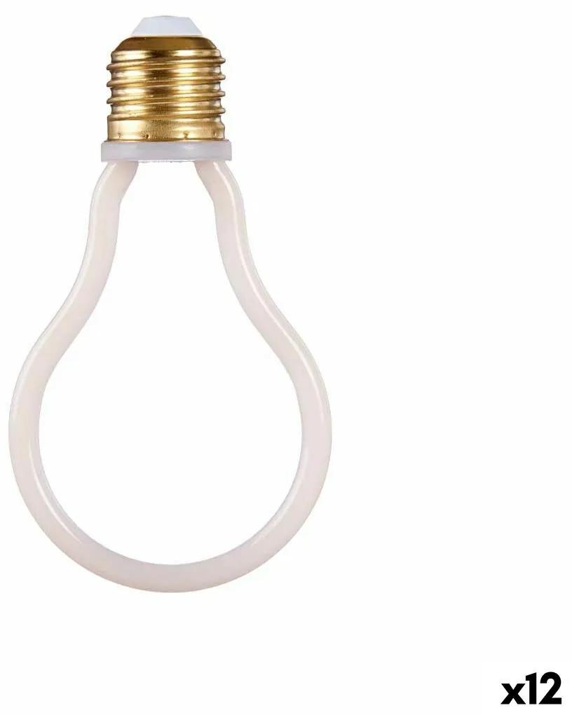 Lâmpada LED Branco 4 W E27 9,5 X 13,5 X 3 cm (2700 K) (12 Unidades)