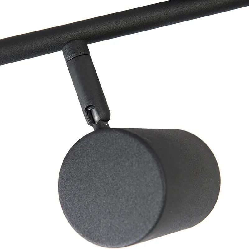 Foco Inteligente Preto Inclinável incl. 2 GU10 WiFi - Jeana