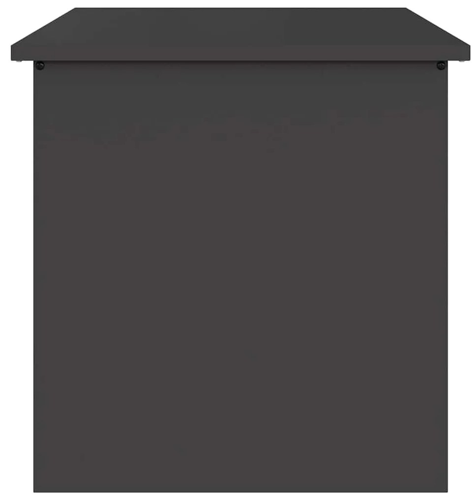 Caixa de Armazenamento Externa Preto 55 x 50.5 x 50 cm