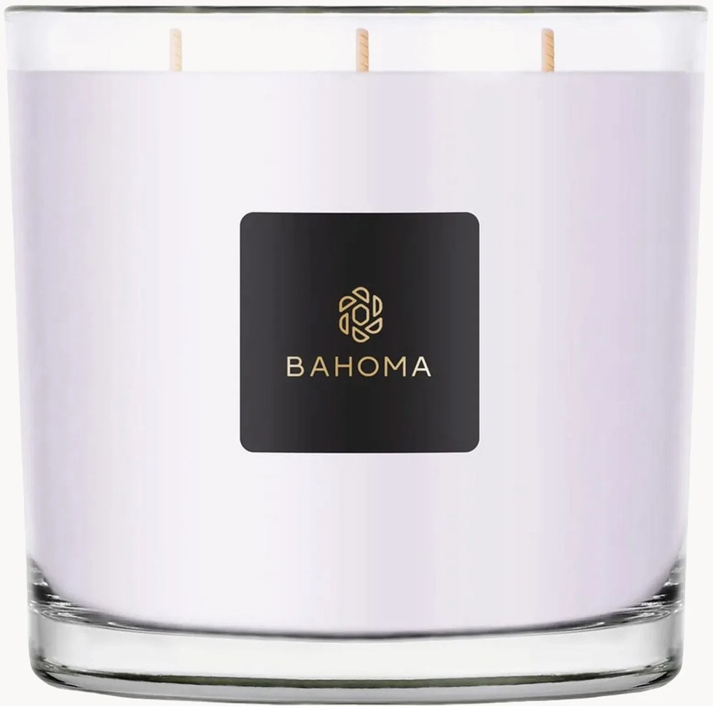 Vela XXL em caixa (urze selvagem, madeira de carvalho)