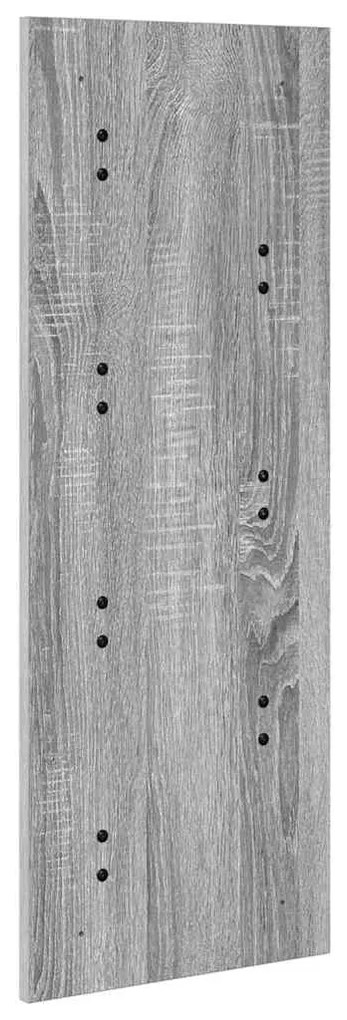 Cabideiro de Parede Sonoma cinzento 30 x 1.5 x 80 cm